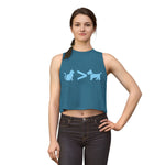 Cat > Dog DoobyUsGear Crop Top